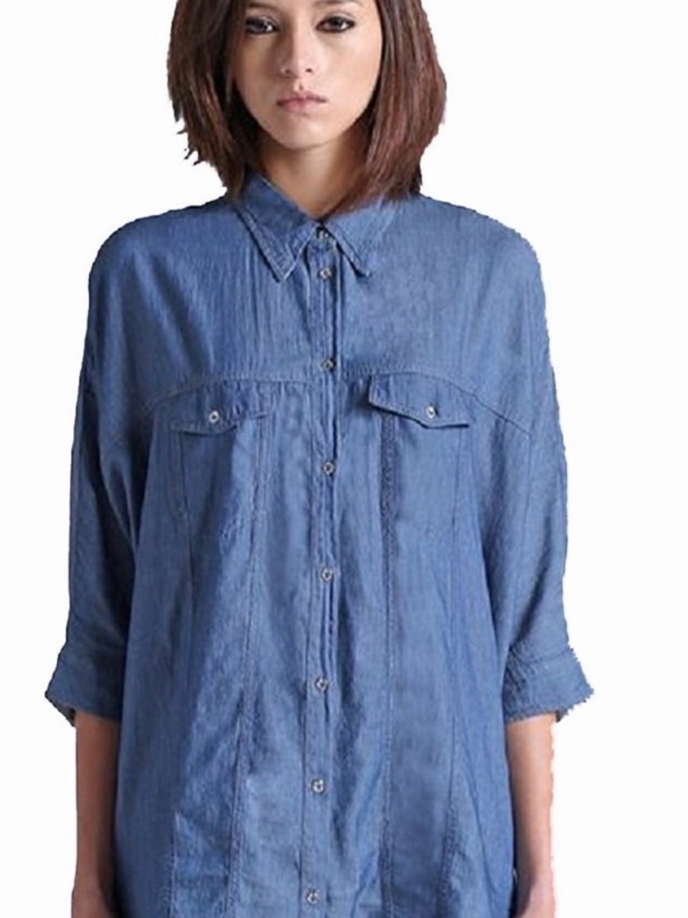 Diesel Light Blue Button-Down Shirt